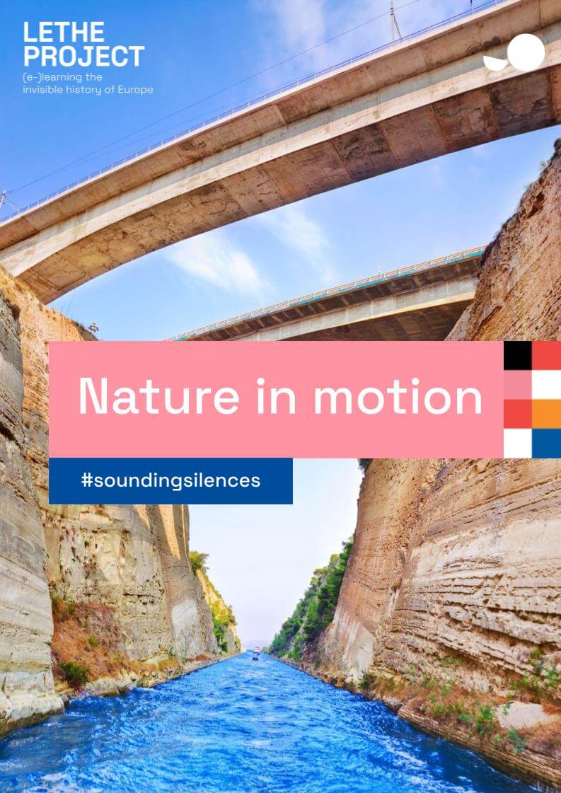 Portada que recoge uno de los temas y perspectivas que se desarrollan en el proyecto: Nature in motion.