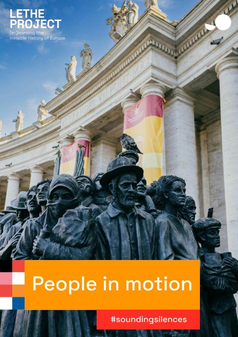 Portada que recoge uno de los temas y perspectivas que se desarrollan en el proyecto: People in motion.