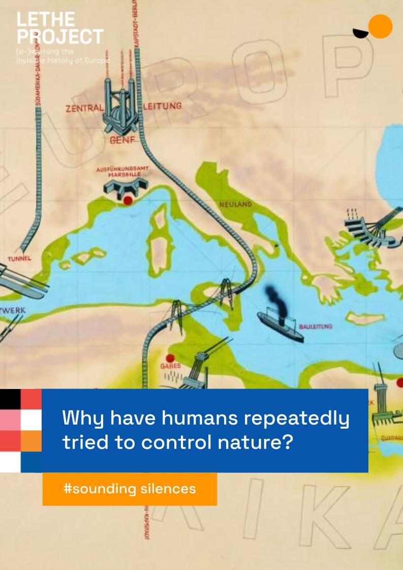 Portada que muestra los datos bsicos del caso histrico concreto seleccionado titulado Por qu el ser humano ha intentado una y otra vez controlar la naturaleza?