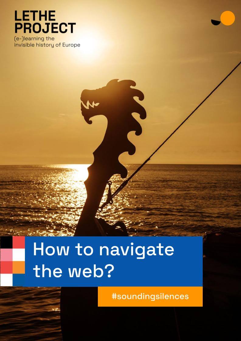 Poster que ilustra el contenido de este documento: Cmo navegar por la web del proyect LETHE?