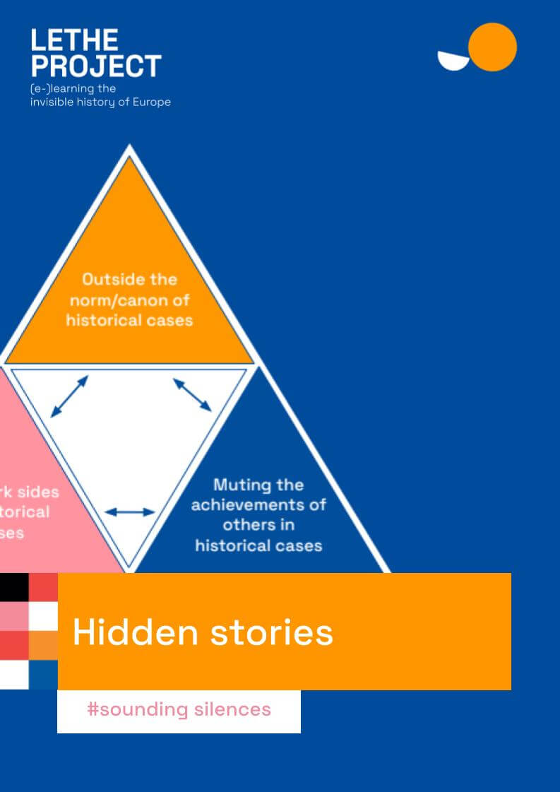 Infografa que ilustra una de las ideas clave del proyecto LETHE: Historias Ocultas