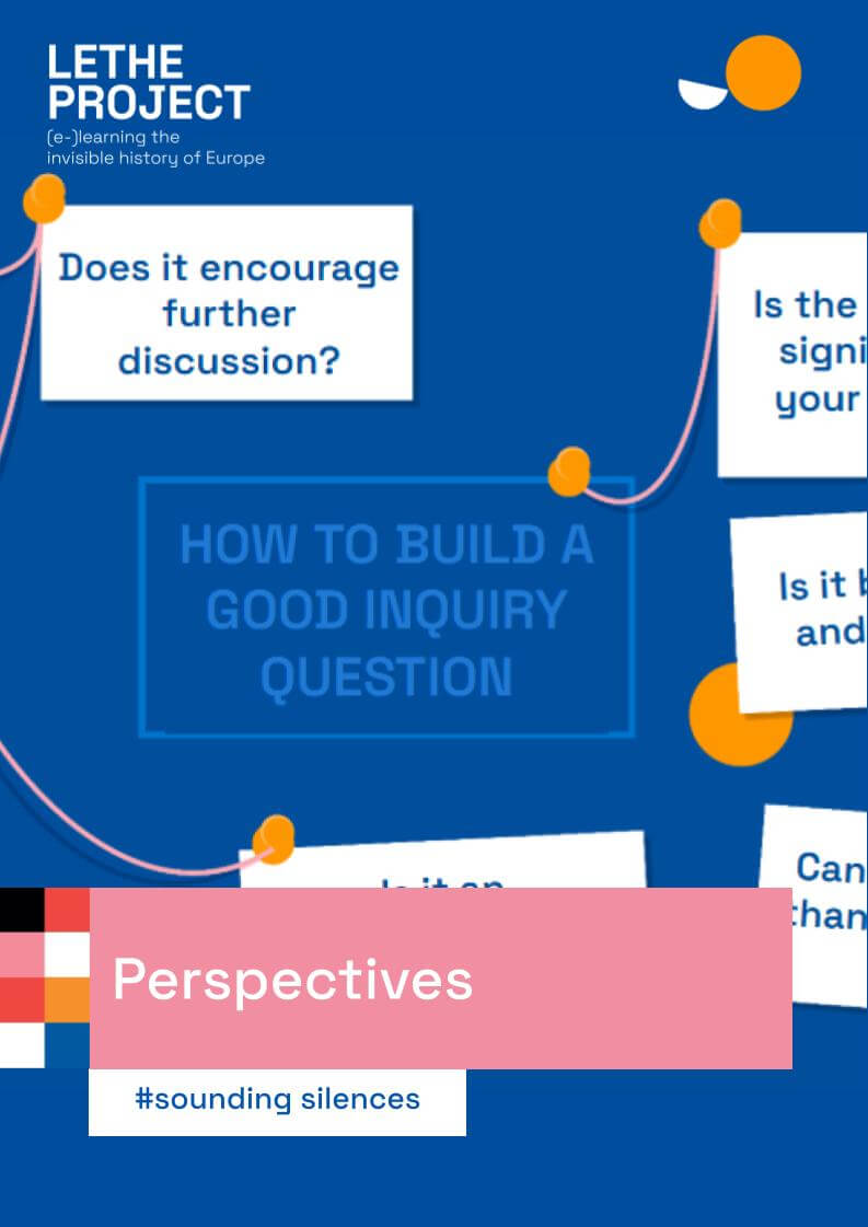 Infografa que ilustra una de las ideas clave del proyecto LETHE: Preguntas