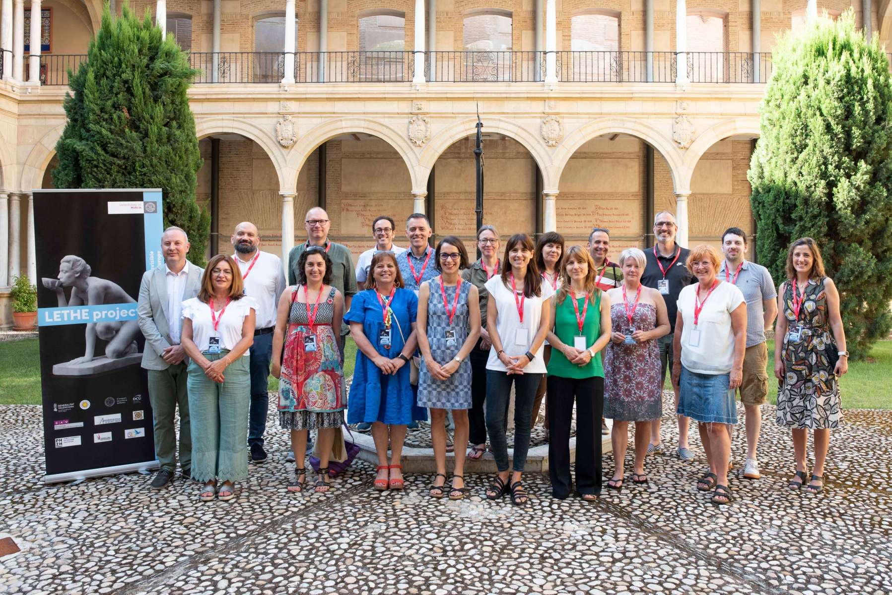 2022 Lethe Project en Murcia (Espaa). Erasmus Plus. UE.